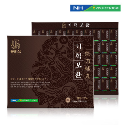 김포파주인삼농협 동의삼 기력보환 3.75g x 100환